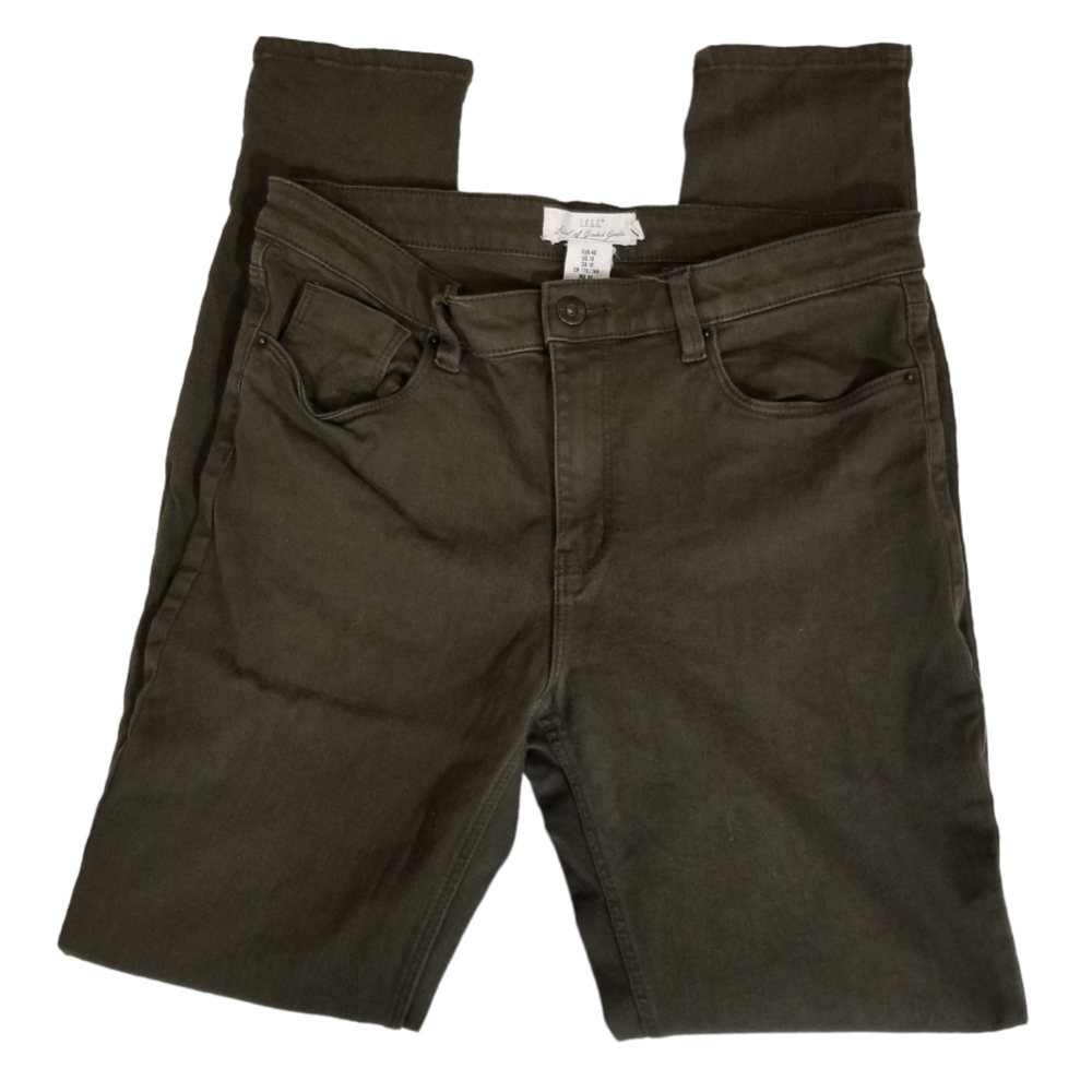 L.O.G.G label of graded goods olive color size 10 pants.